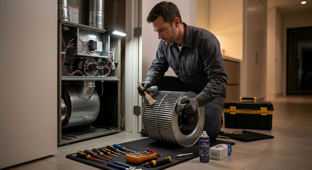 AC Blower Motor Maintenance: 7 Amazing Performance Tips 6 kasv ac blower motor maintenance 1 1775609740593