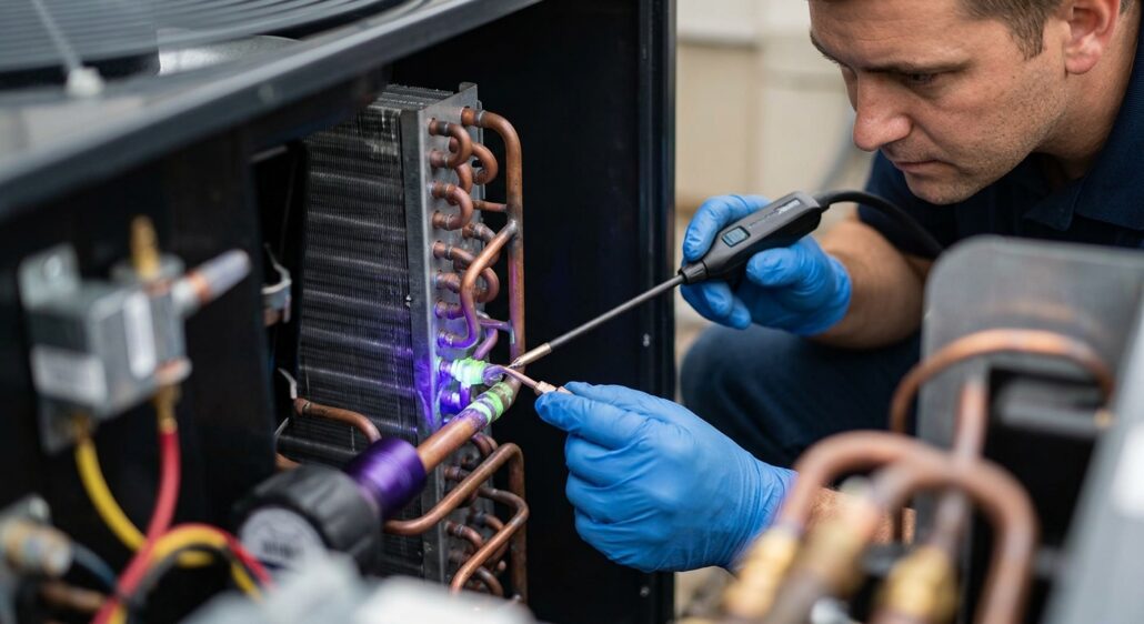 AC Refrigerant Leak Repair: 7 Essential Steps for a Cooler Home 4 kasv ac refrigerant leak repair 1 1775609389616