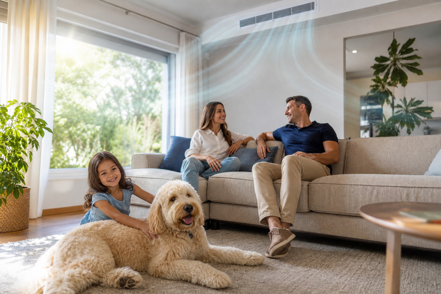 HVAC Air Quality improving home health